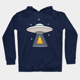 Kawaii UFO Pizza Abduction T-Shirt Hoodie